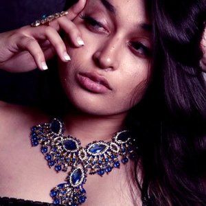 Blue Designer Necklace Indian Jewelry Bollywood